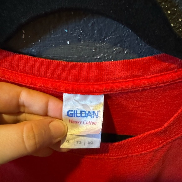 Men’s Santa Cruz Beach Giant Dipper Red Short Sleeve Tee - Picture 3 of 5